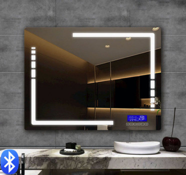 Зеркало с блютузом и подсветкой Армани 80х60 см