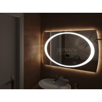 Зеркало для ванной с подсветкой Авелино СТ 100х80 см